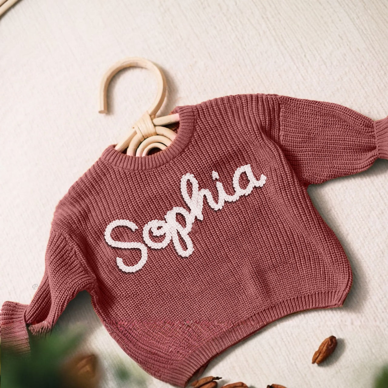 Custom Baby Name Jumper Handmade Keepsake Gift