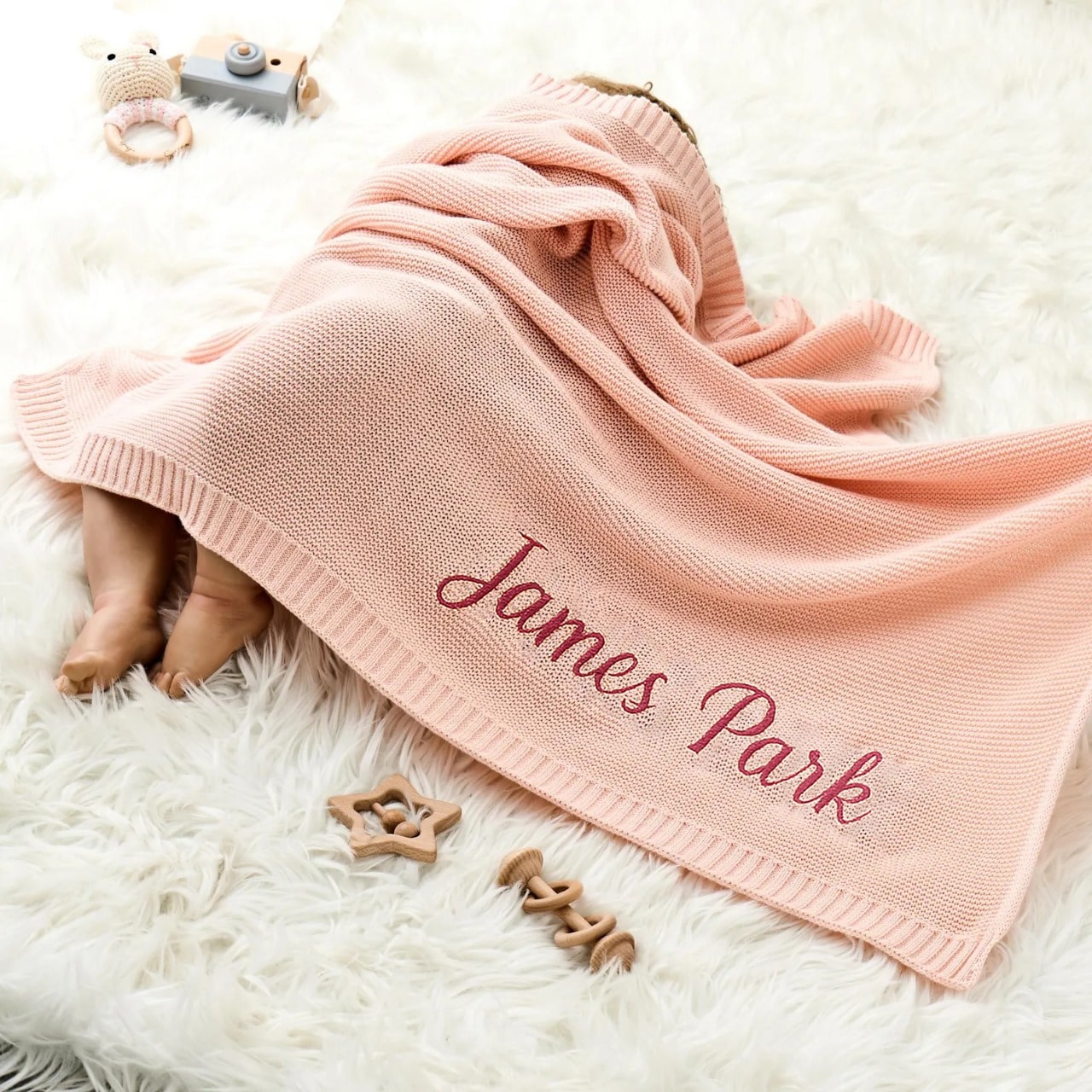 Baby Name Blanket
