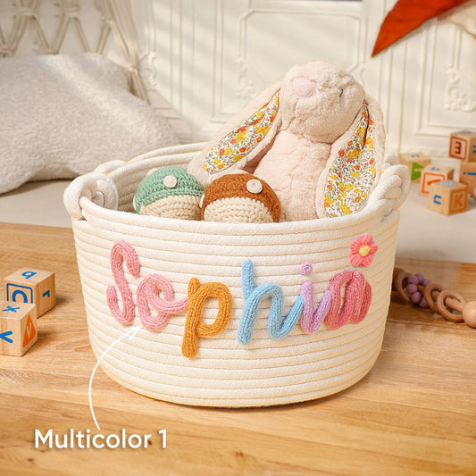 Basket with Baby’s Name