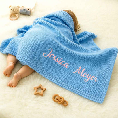 Baby Name Blanket