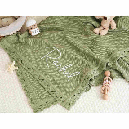 Baby Name Blanket